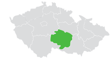 Kotlíková dotace kraj Vysočina mapa